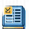 Icon representing accounting and bookkeeping